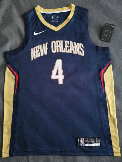 NBA 4 Graham Pelicans Maillot bleu